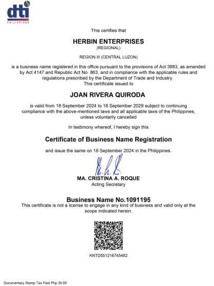 DTI Registration